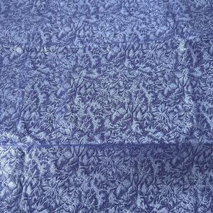 Michael Miller Fairy Frost Blue Shimmery Cotton Quilting Fabric 21 X 42 CM0376